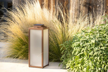 TINK235 - Solar powered aluminium lantern by Les Jardins® - view 3
